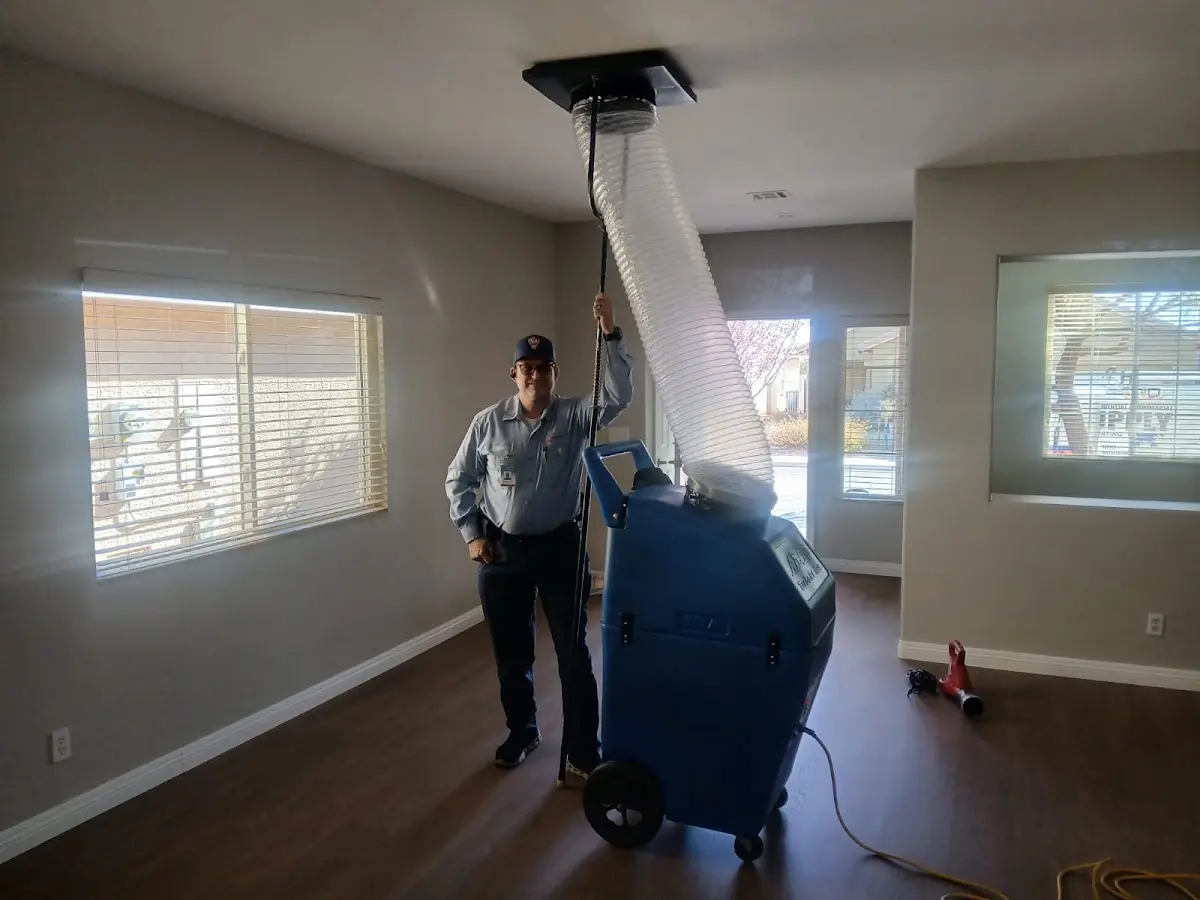 Professional Dryer Vent Cleaning work inside a Southport home